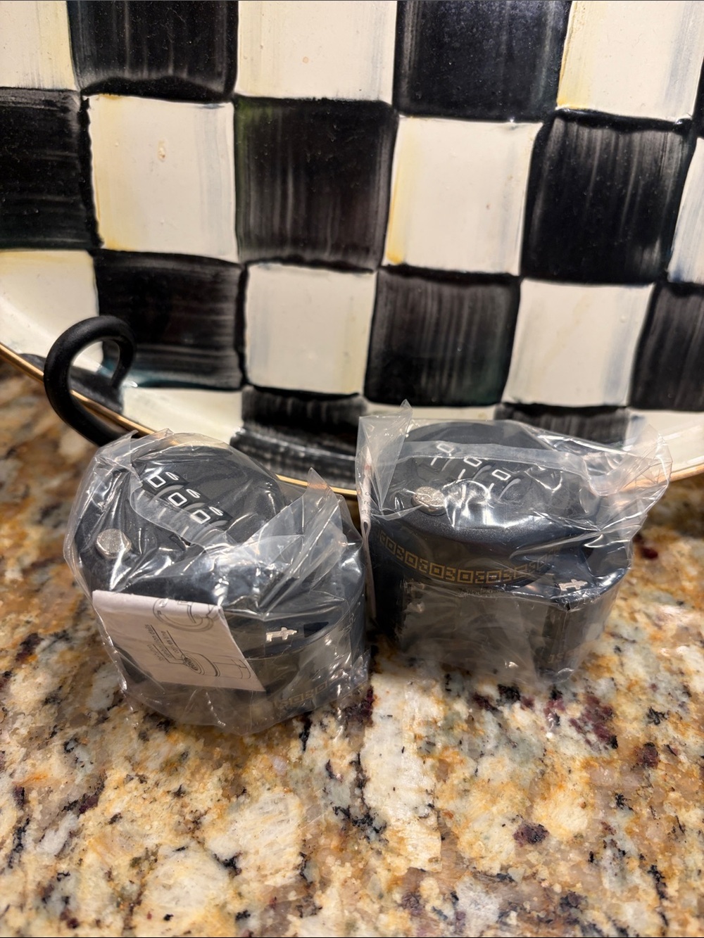 Alcohol or Medicine Locking Lids with Combination Locks.